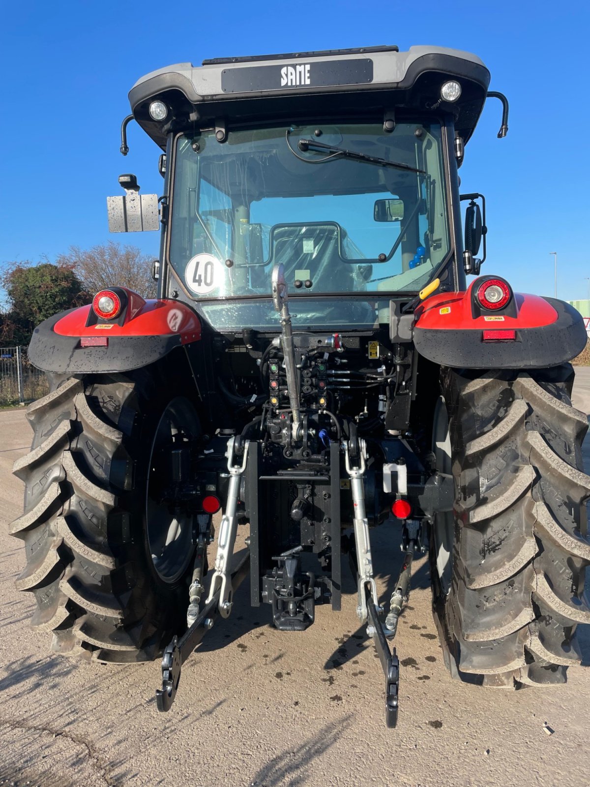 Traktor Türe ait Same Explorer 105 Natural HD, Neumaschine içinde Dannstadt-Schauernheim (resim 5)