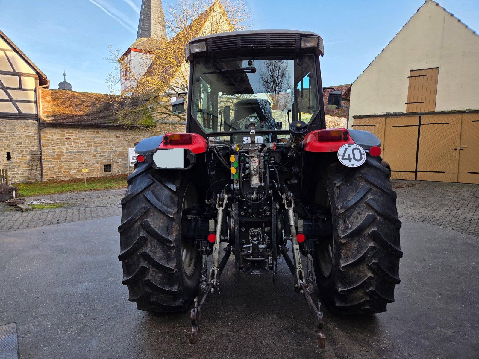 Traktor van het type Same Explorer 3 100, Gebrauchtmaschine in Iphofen OT Mönchsondheim (Foto 2)