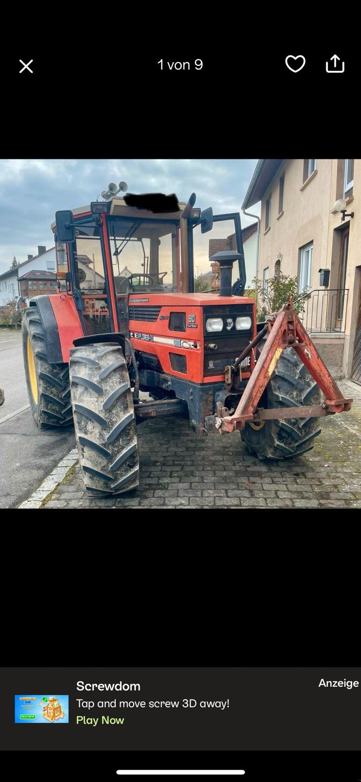 Traktor van het type Same Explorer 90, Gebrauchtmaschine in Donaueschingen (Foto 1)
