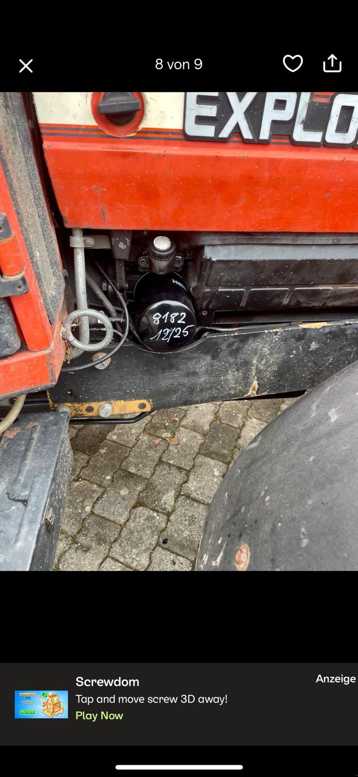 Traktor van het type Same Explorer 90, Gebrauchtmaschine in Donaueschingen (Foto 4)