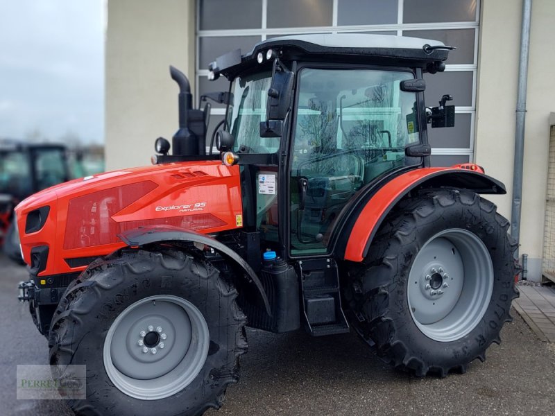 Traktor of the type Same Explorer 95, Neumaschine in Neubeuern (Picture 1)