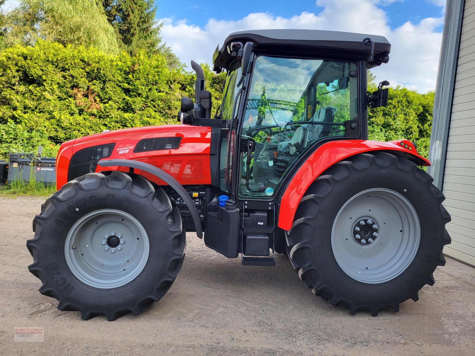 Traktor του τύπου Same Explorer 95, Neumaschine σε Kirkel-Altstadt (Φωτογραφία 2)