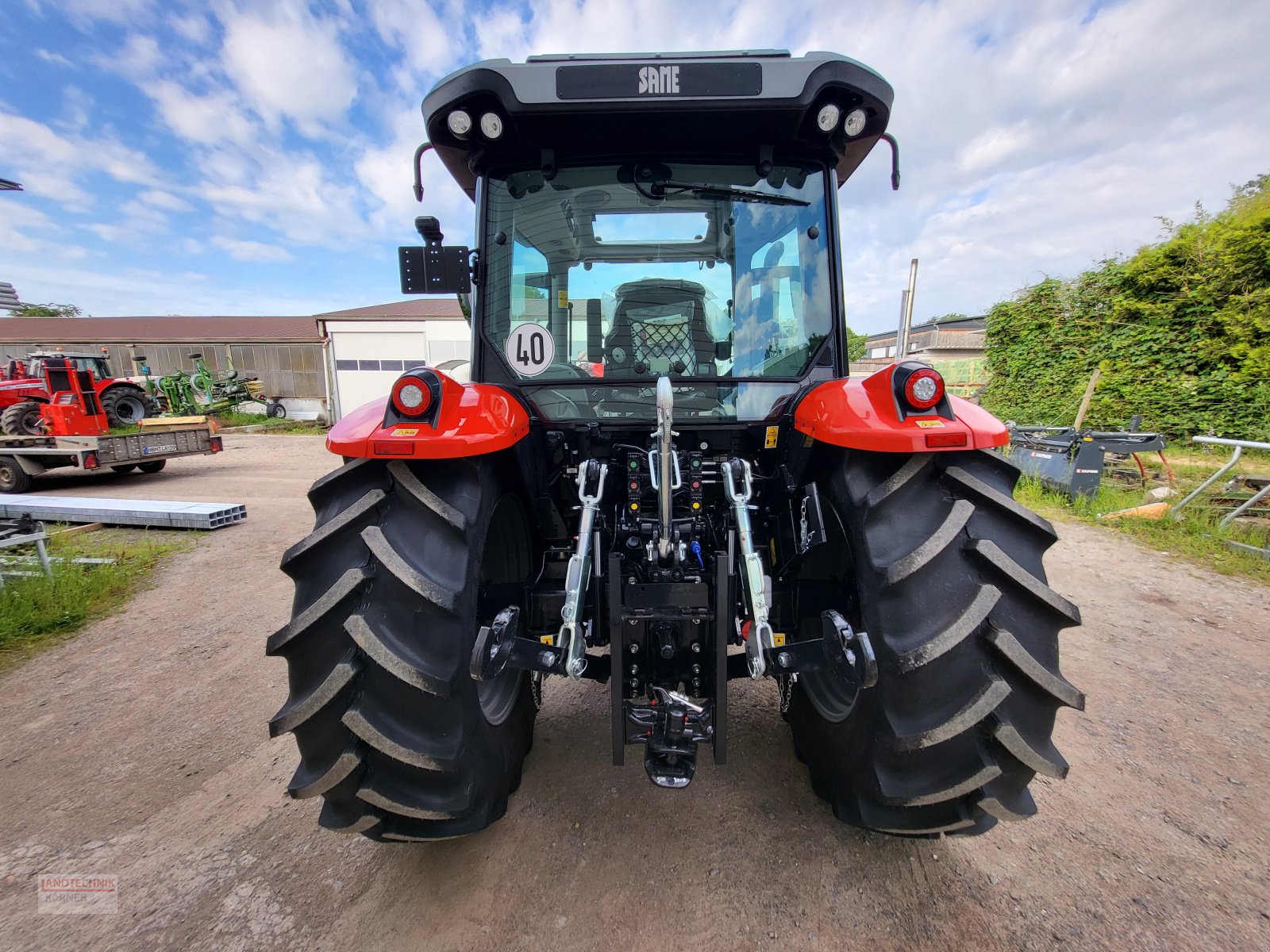 Traktor του τύπου Same Explorer 95, Neumaschine σε Kirkel-Altstadt (Φωτογραφία 9)