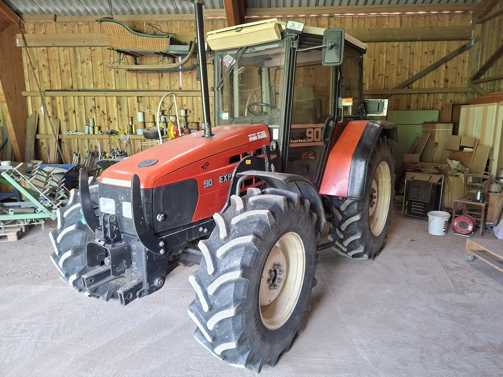 Traktor типа Same Explorer II 90 DT Originalkab., Gebrauchtmaschine в Hollenthon (Фотография 9)
