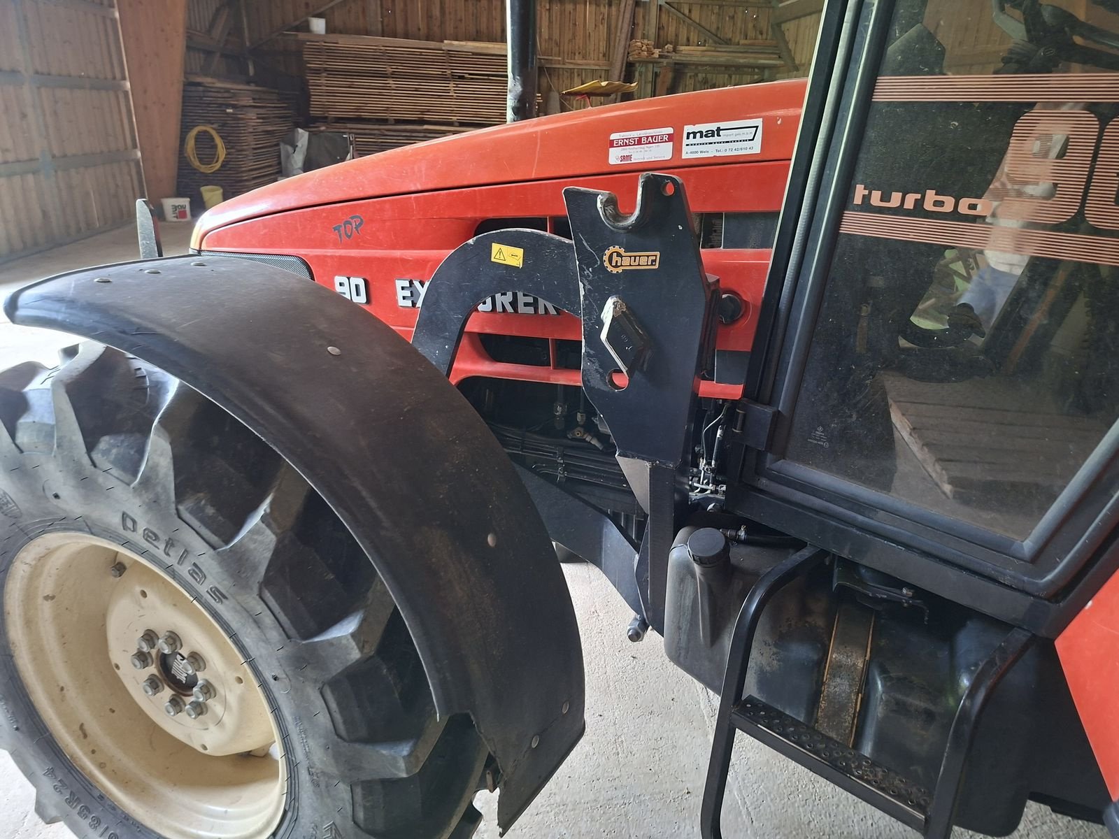 Traktor типа Same Explorer II 90 DT Originalkab., Gebrauchtmaschine в Hollenthon (Фотография 4)