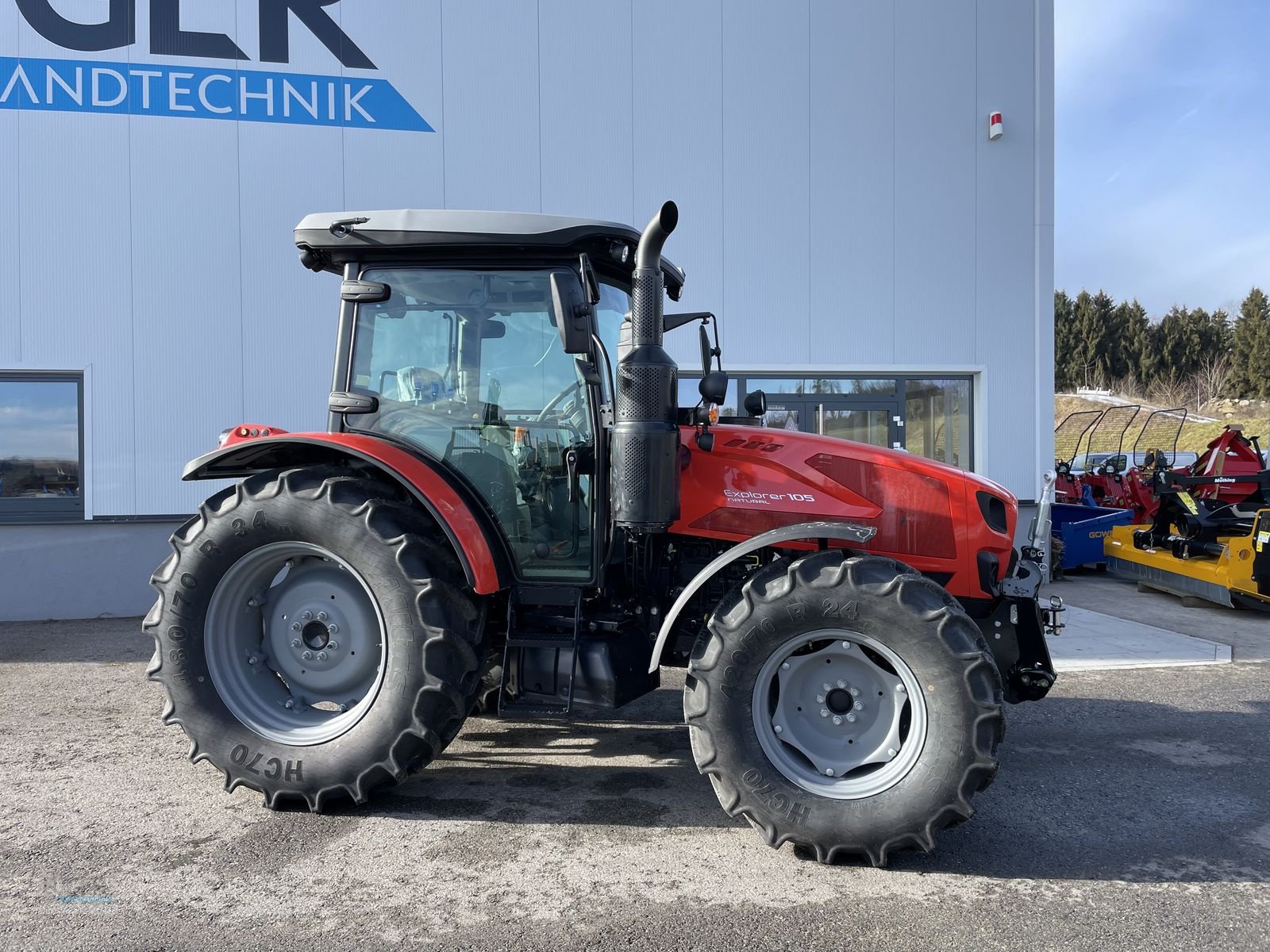 Traktor des Typs Same Explorer Natural 105, Neumaschine in Niederkappel (Bild 2)