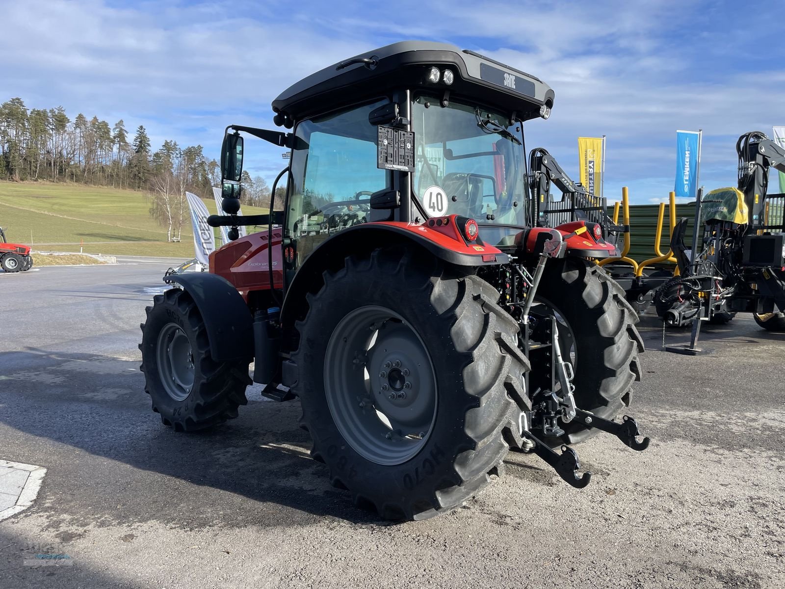 Traktor des Typs Same Explorer Natural 105, Neumaschine in Niederkappel (Bild 4)