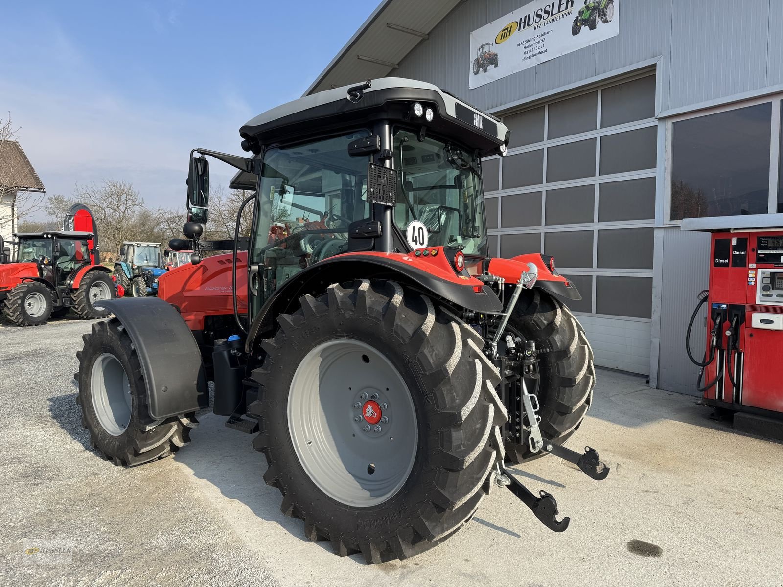 Traktor van het type Same Explorer Natural 115, Gebrauchtmaschine in Söding- Sankt. Johann (Foto 3)