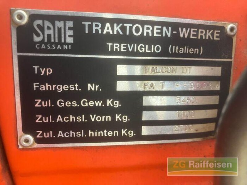 Traktor del tipo Same Falcon DT, Gebrauchtmaschine In Bühl (Immagine 17)