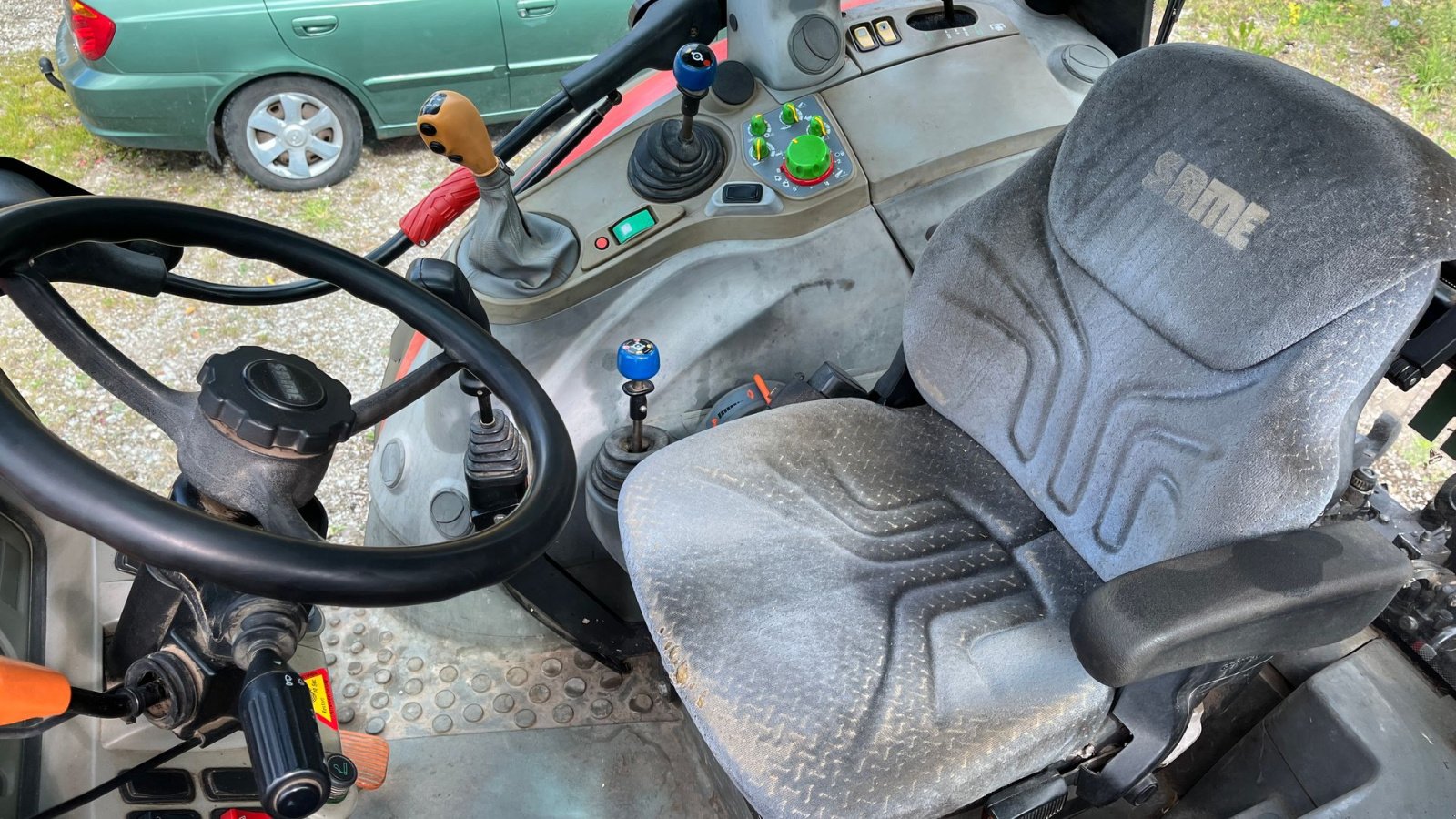 Traktor del tipo Same IRON 110  m. Frontlæsser + Nye dæk., Gebrauchtmaschine In Borre (Immagine 5)