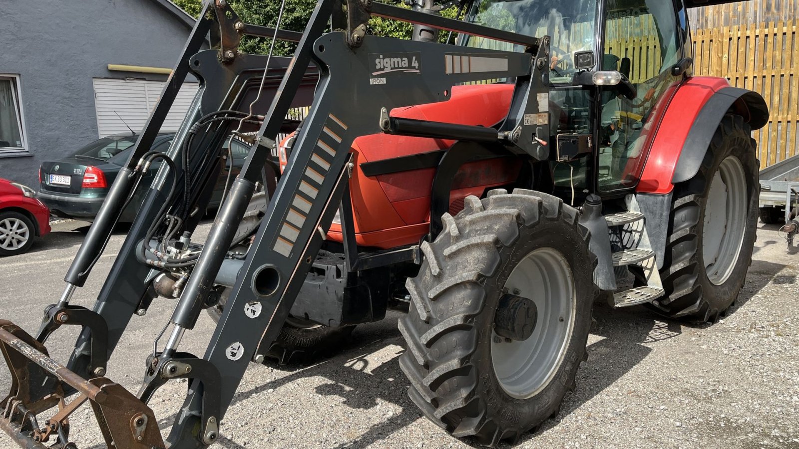 Traktor del tipo Same IRON 110  m. Frontlæsser + Nye dæk., Gebrauchtmaschine In Borre (Immagine 2)