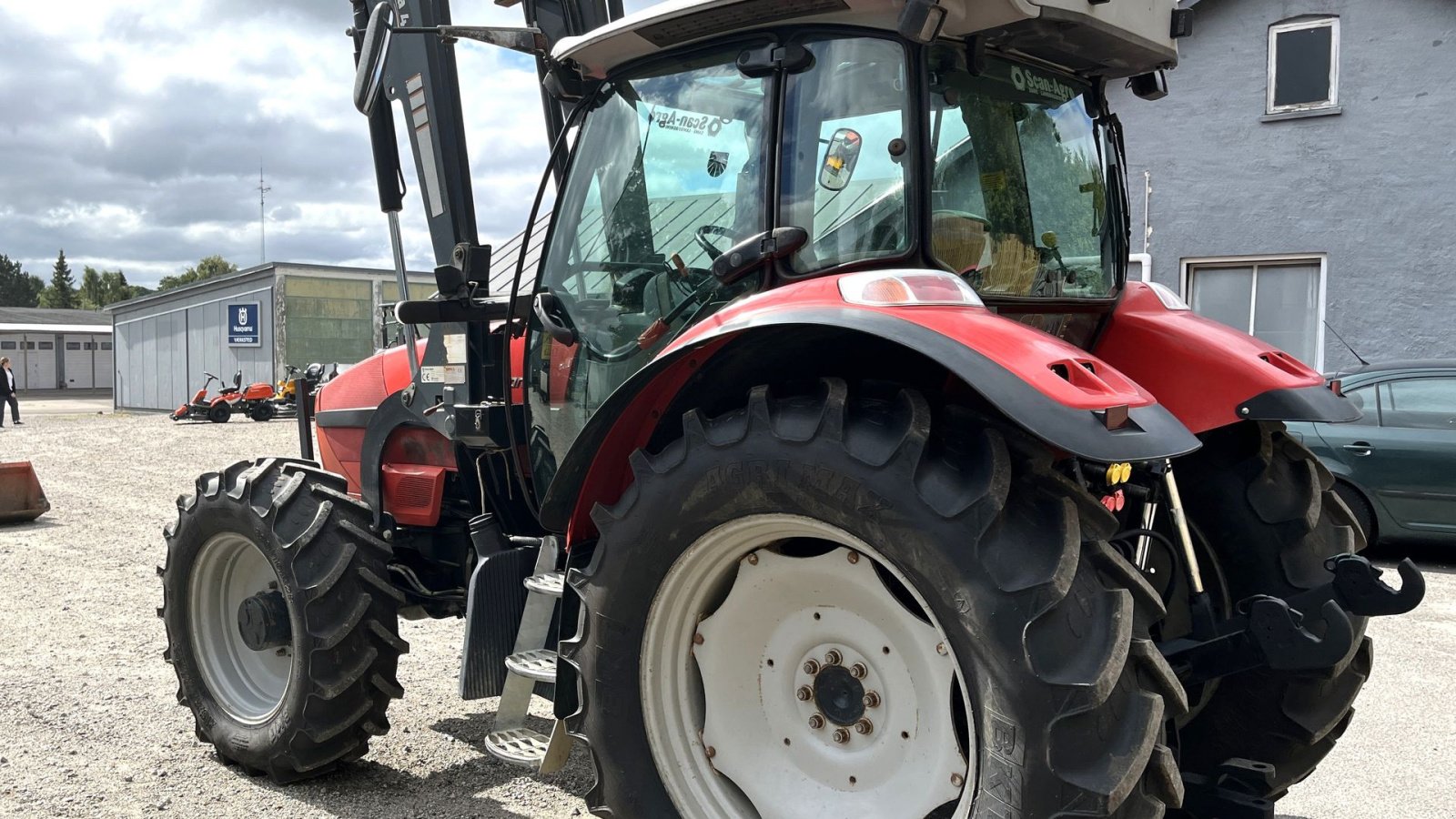 Traktor del tipo Same IRON 110  m. Frontlæsser + Nye dæk., Gebrauchtmaschine In Borre (Immagine 4)