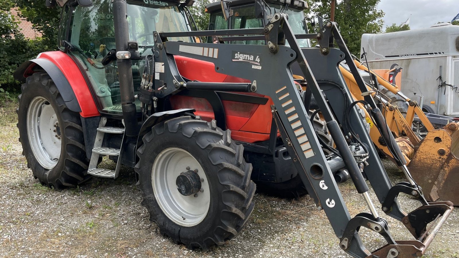 Traktor del tipo Same IRON 110  m. Frontlæsser + Nye dæk., Gebrauchtmaschine In Borre (Immagine 1)