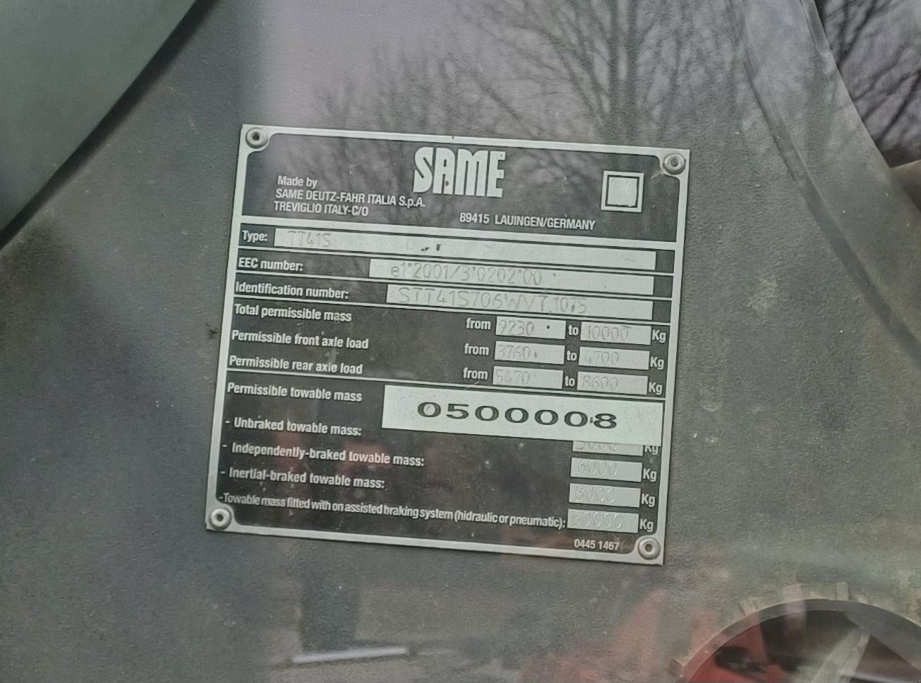 Traktor от тип Same IRON165.7, Gebrauchtmaschine в les hayons (Снимка 11)