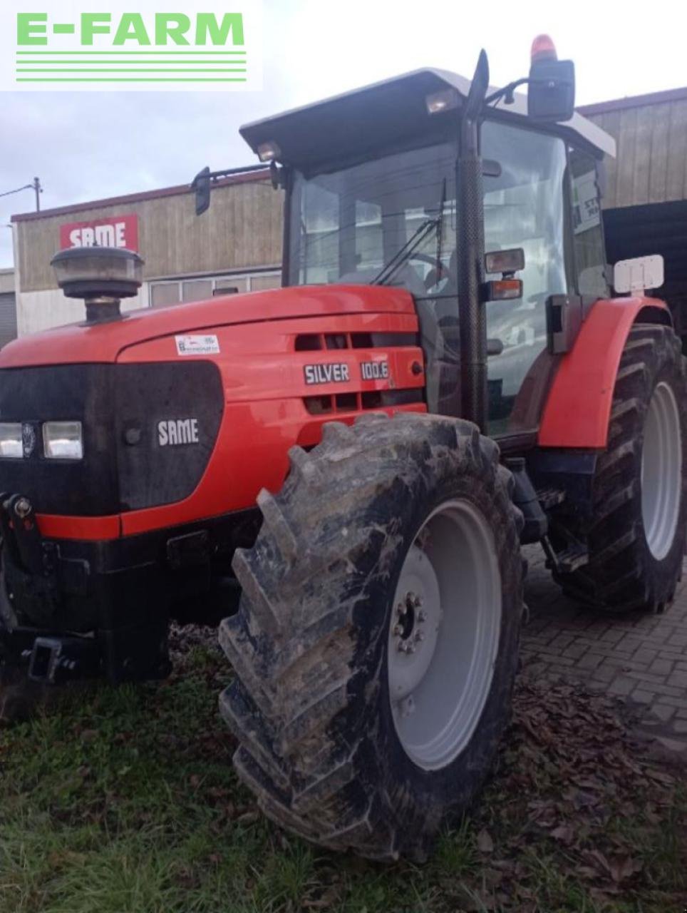 Traktor typu Same silver 100.6, Gebrauchtmaschine w OBERLAUTERBACH (Zdjęcie 1)