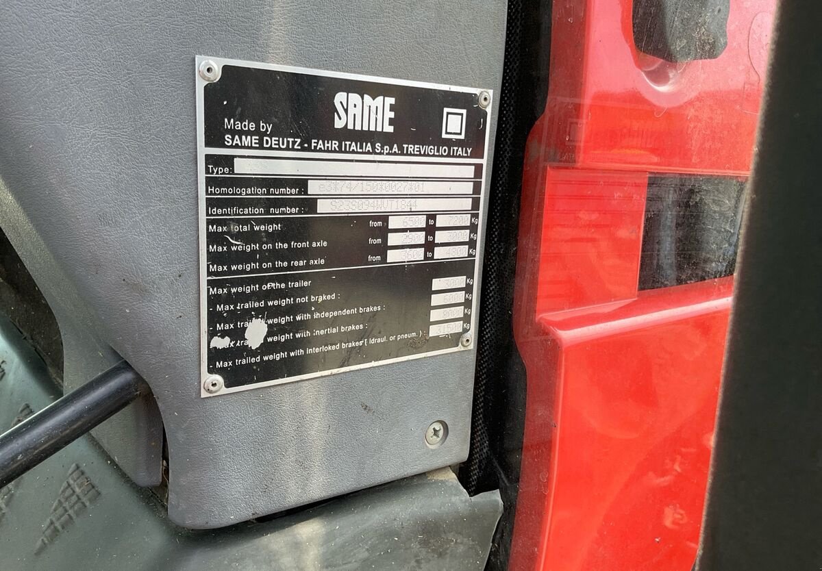 Traktor typu Same Silver 110DT, Gebrauchtmaschine v Zwettl (Obrázek 22)