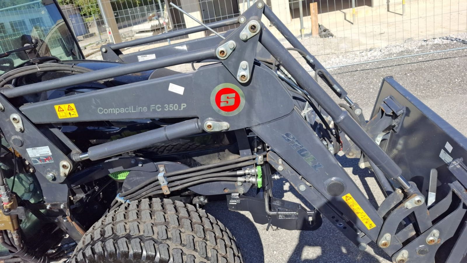 Traktor a típus Same Solaris 55 DT, Gebrauchtmaschine ekkor: Hopfgarten (Kép 10)