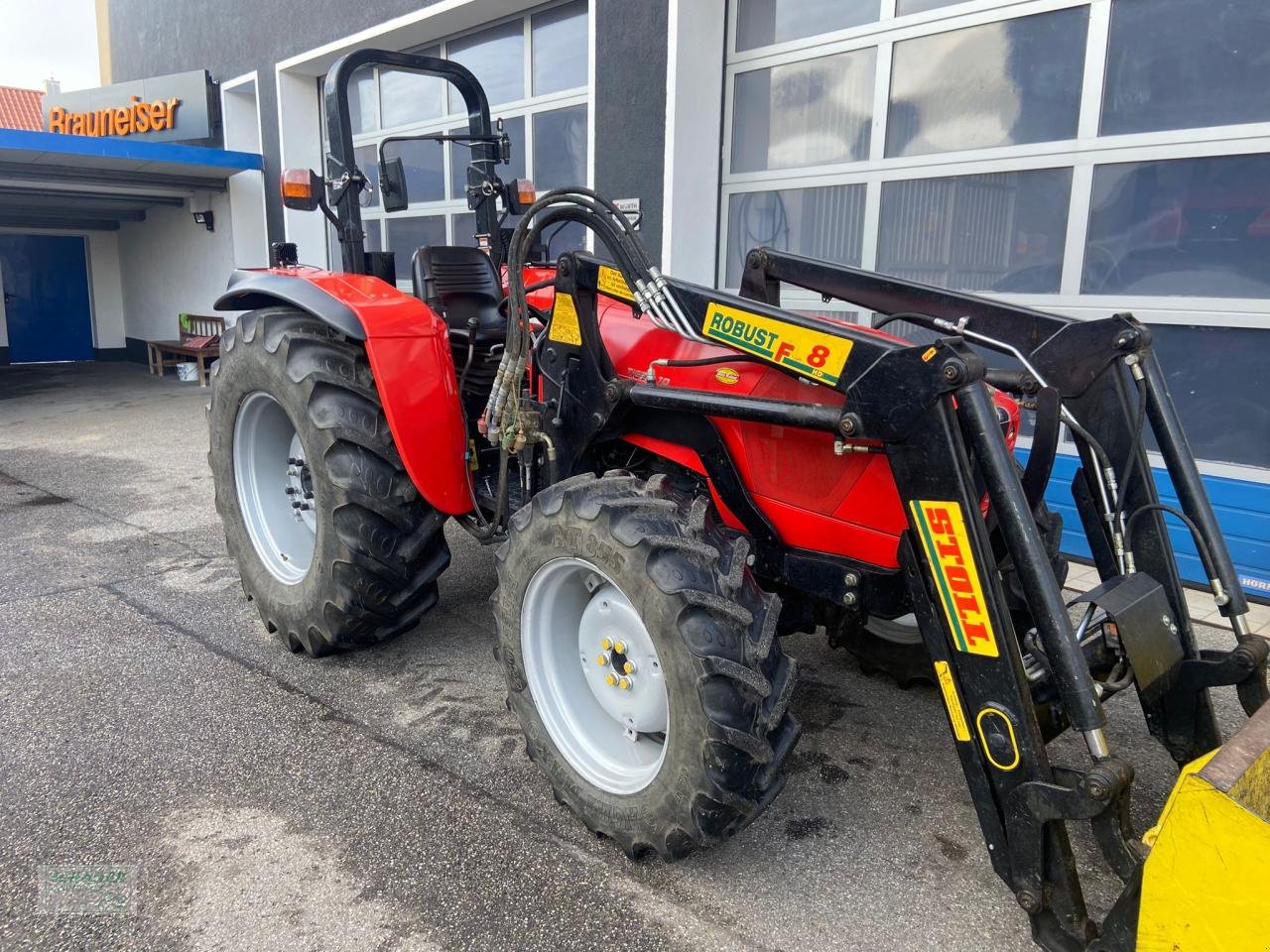 Traktor tipa Same Tiger 70 mit Frontlader, Freisicht-Traktor ohne Kabine, Gebrauchtmaschine u Geiselhöring (Slika 1)