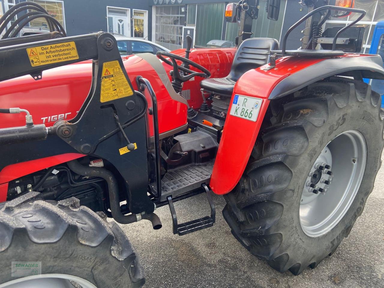 Traktor tipa Same Tiger 70 mit Frontlader, Freisicht-Traktor ohne Kabine, Gebrauchtmaschine u Geiselhöring (Slika 2)