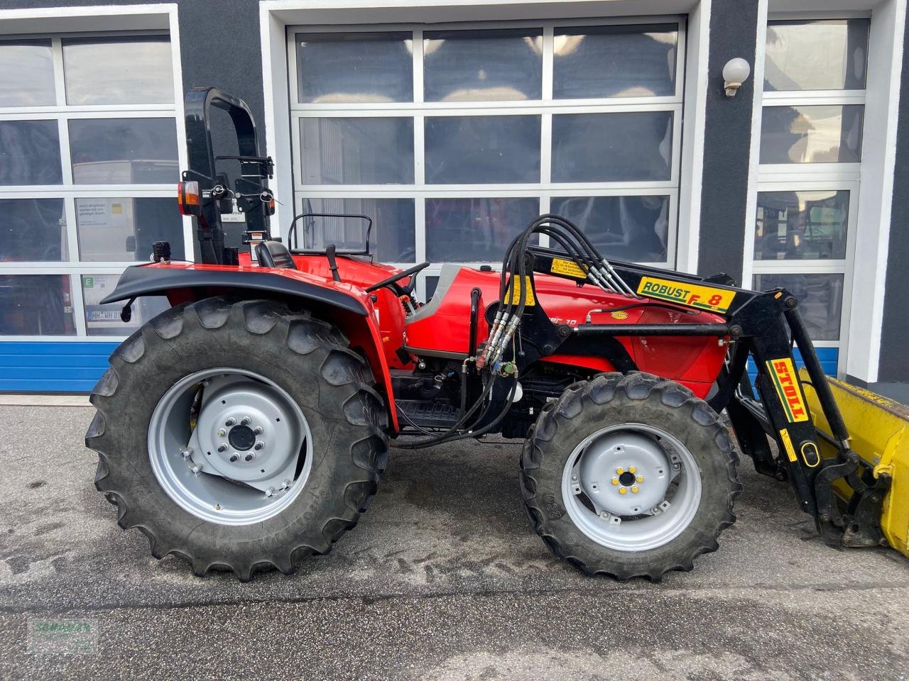 Traktor tipa Same Tiger 70 mit Frontlader, Freisicht-Traktor ohne Kabine, Gebrauchtmaschine u Geiselhöring (Slika 6)