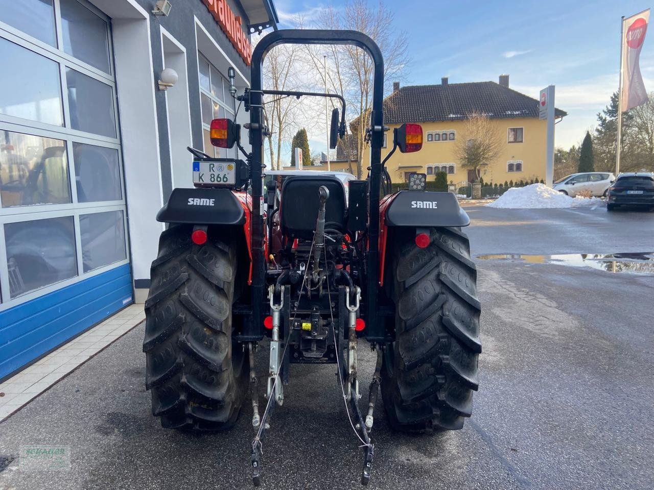 Traktor tipa Same Tiger 70 mit Frontlader, Freisicht-Traktor ohne Kabine, Gebrauchtmaschine u Geiselhöring (Slika 8)