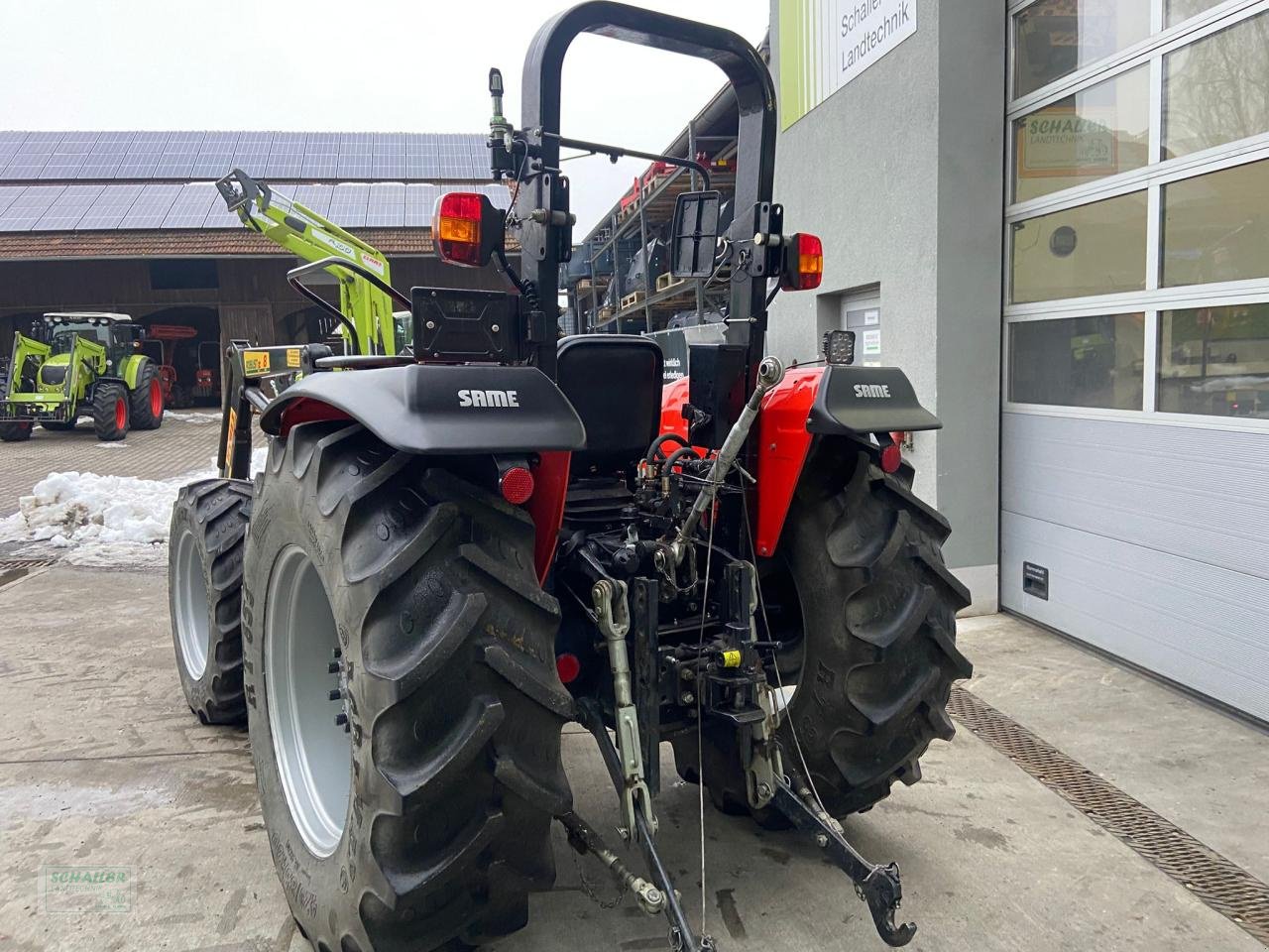 Traktor des Typs Same Tiger 70 mit Frontlader, Freisicht-Traktor ohne Kabine, Gebrauchtmaschine in Geiselhöring (Bild 10)