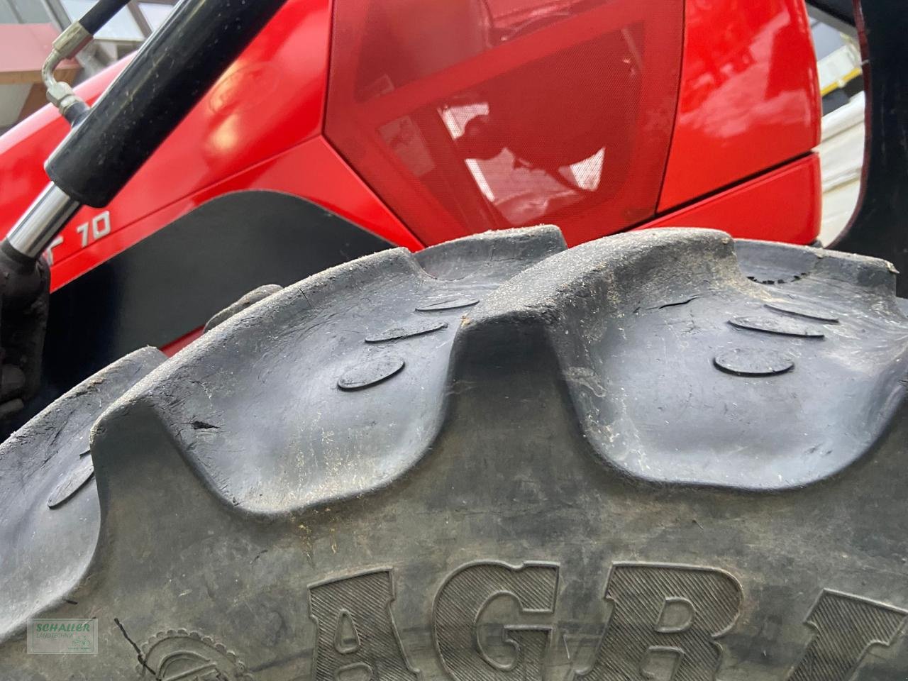 Traktor des Typs Same Tiger 70 mit Frontlader, Freisicht-Traktor ohne Kabine, Gebrauchtmaschine in Geiselhöring (Bild 15)