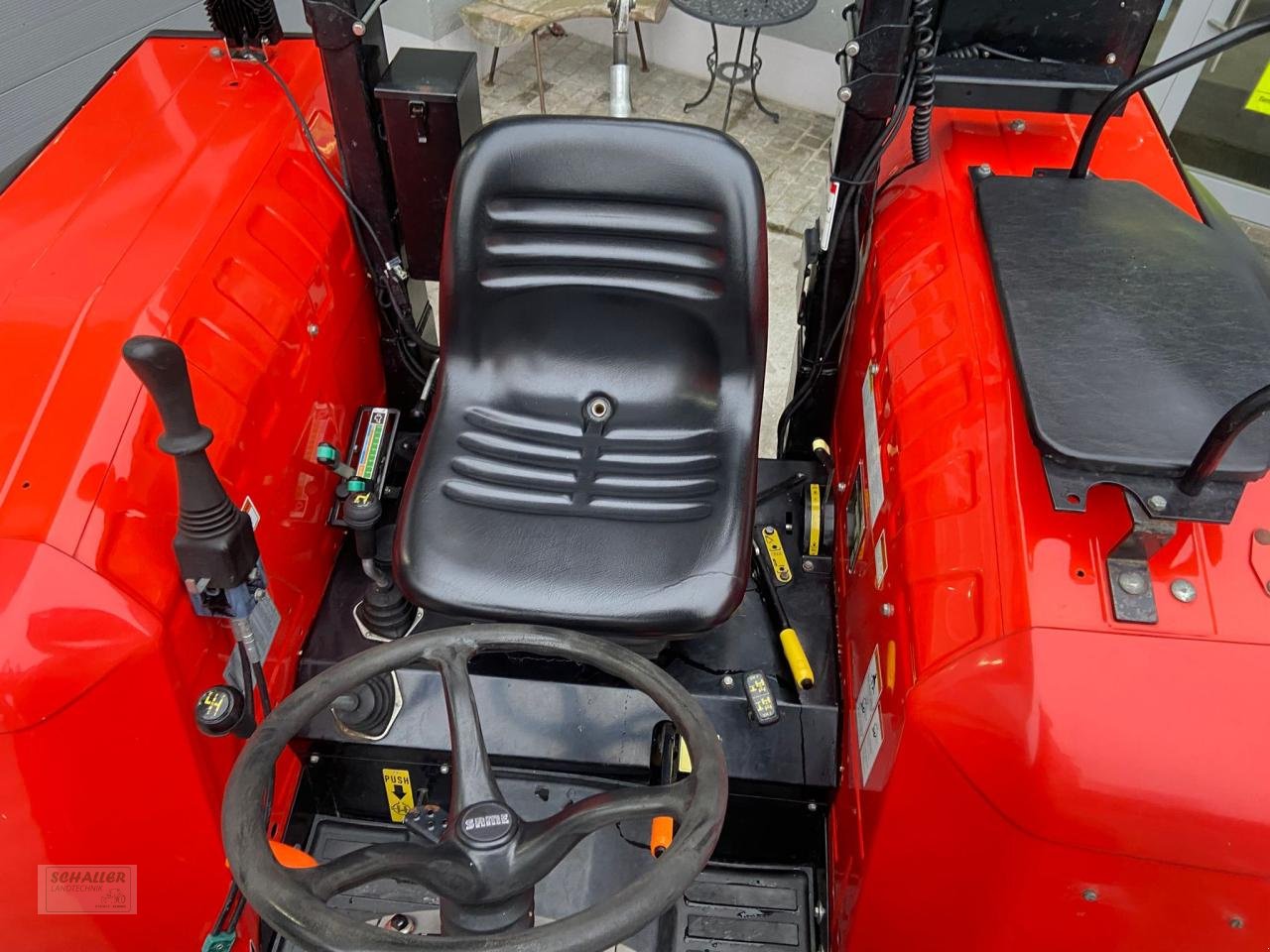 Traktor des Typs Same Tiger 70 mit Frontlader, Freisicht-Traktor ohne Kabine, Gebrauchtmaschine in Geiselhöring (Bild 16)