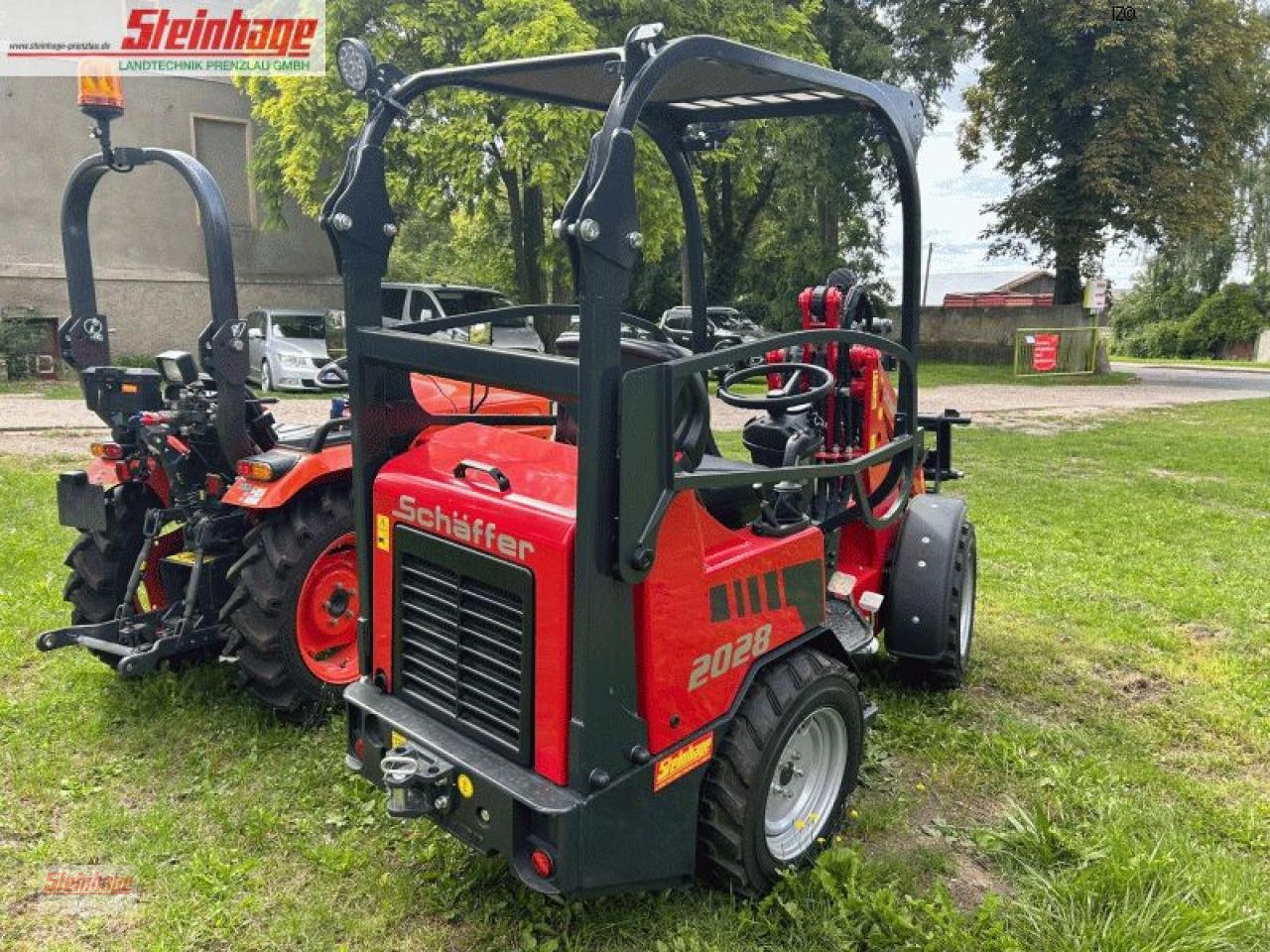 Traktor del tipo Schäffer 2028-2, Neumaschine en Rollwitz (Imagen 3)