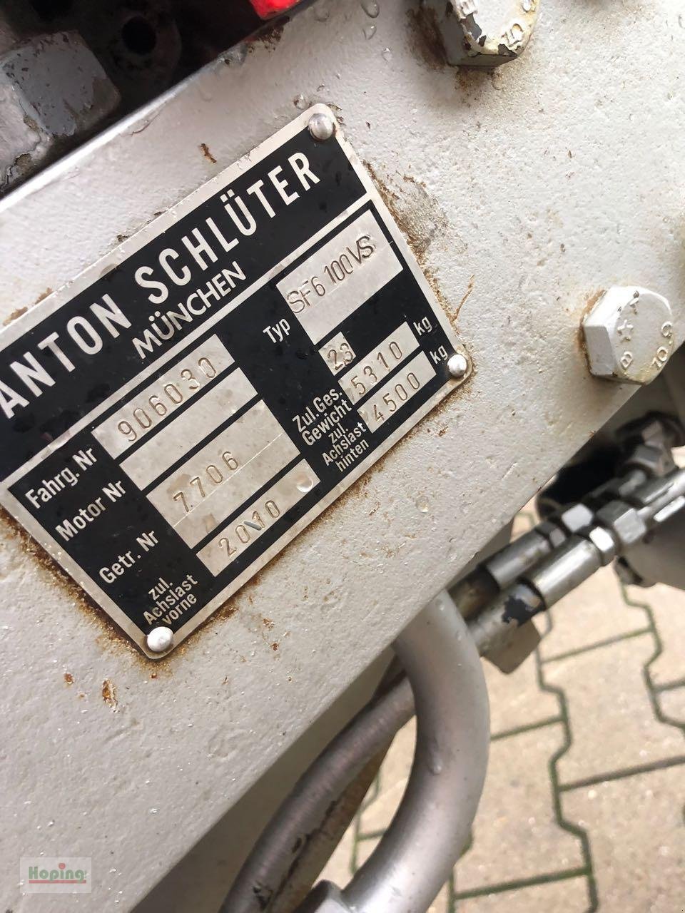 Traktor of the type Schlüter 950 Compact, Gebrauchtmaschine in Bakum (Picture 8)