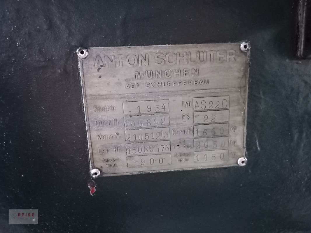 Traktor типа Schlüter AS22C, Gebrauchtmaschine в Lippetal / Herzfeld (Фотография 15)
