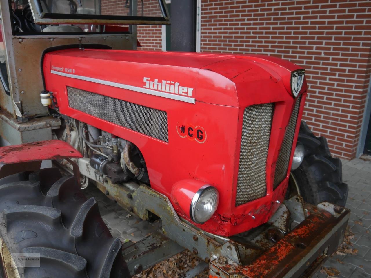 Traktor типа Schlüter Compact 850 V, Gebrauchtmaschine в Borken (Фотография 3)