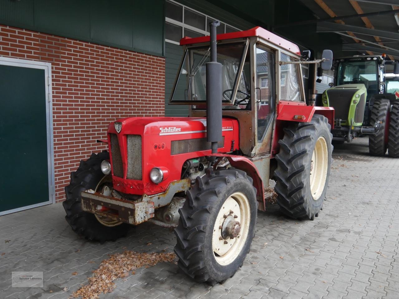 Traktor типа Schlüter Compact 850 V, Gebrauchtmaschine в Borken (Фотография 4)