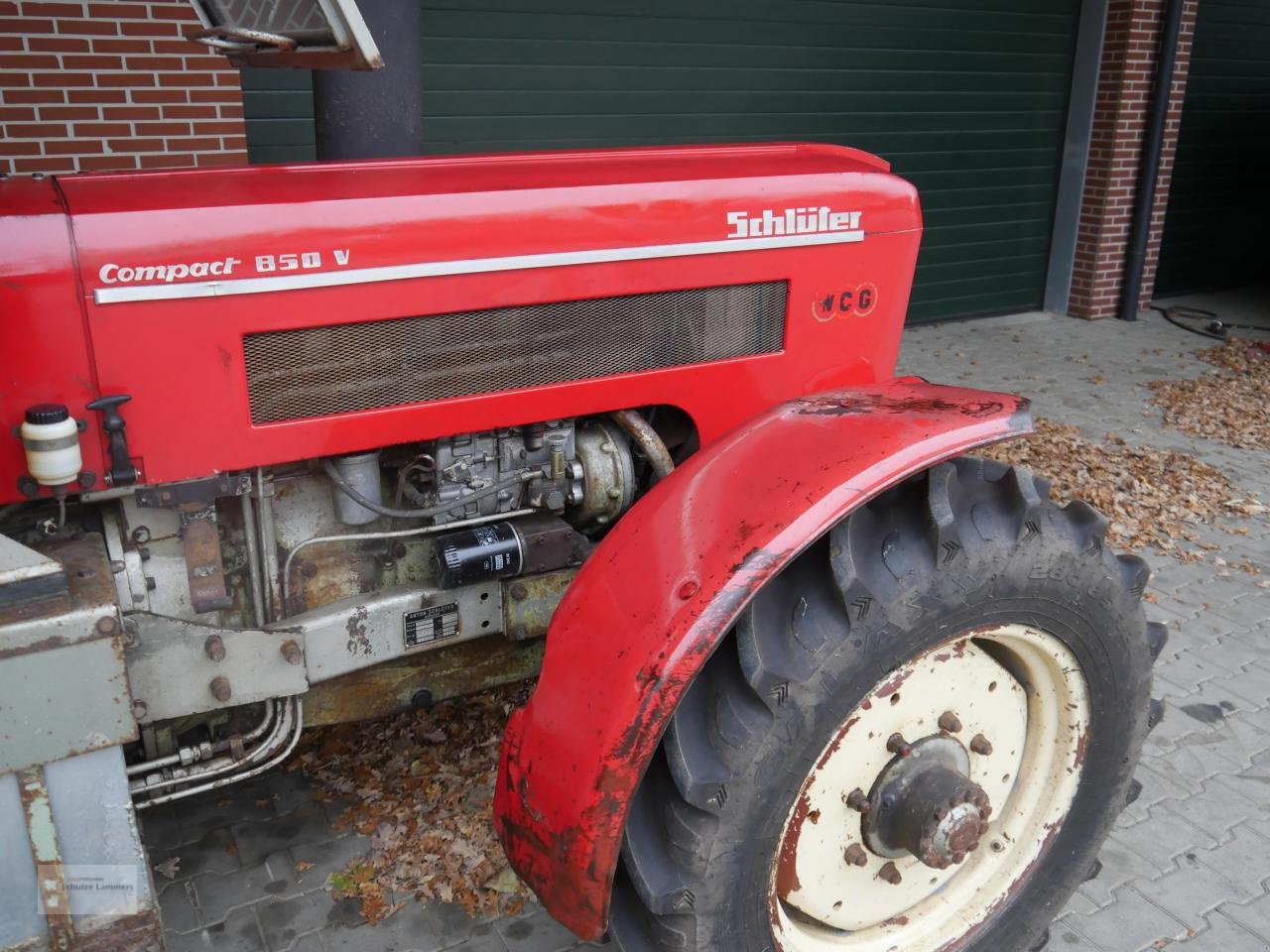 Traktor типа Schlüter Compact 850 V, Gebrauchtmaschine в Borken (Фотография 5)