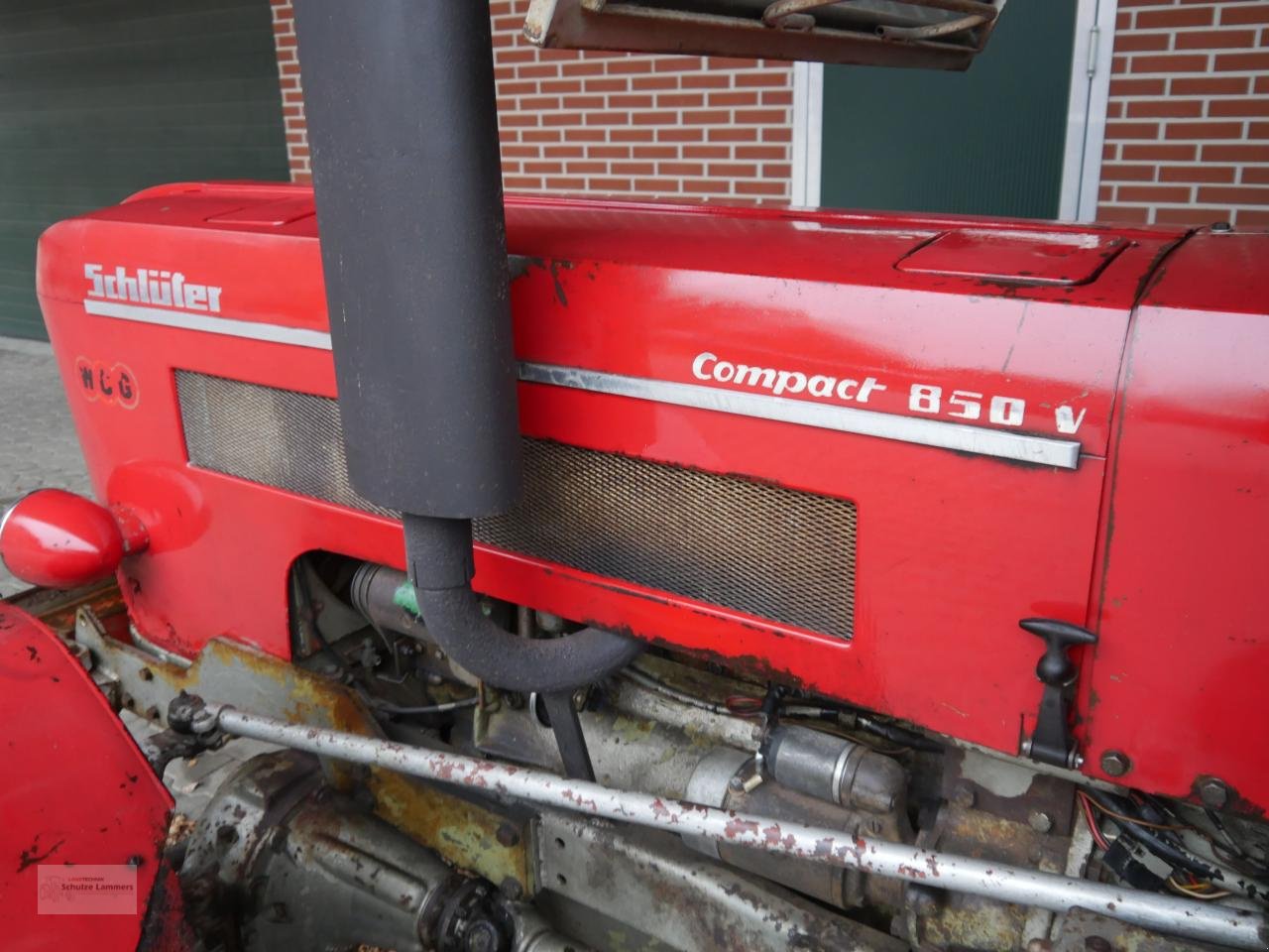 Traktor типа Schlüter Compact 850 V, Gebrauchtmaschine в Borken (Фотография 7)