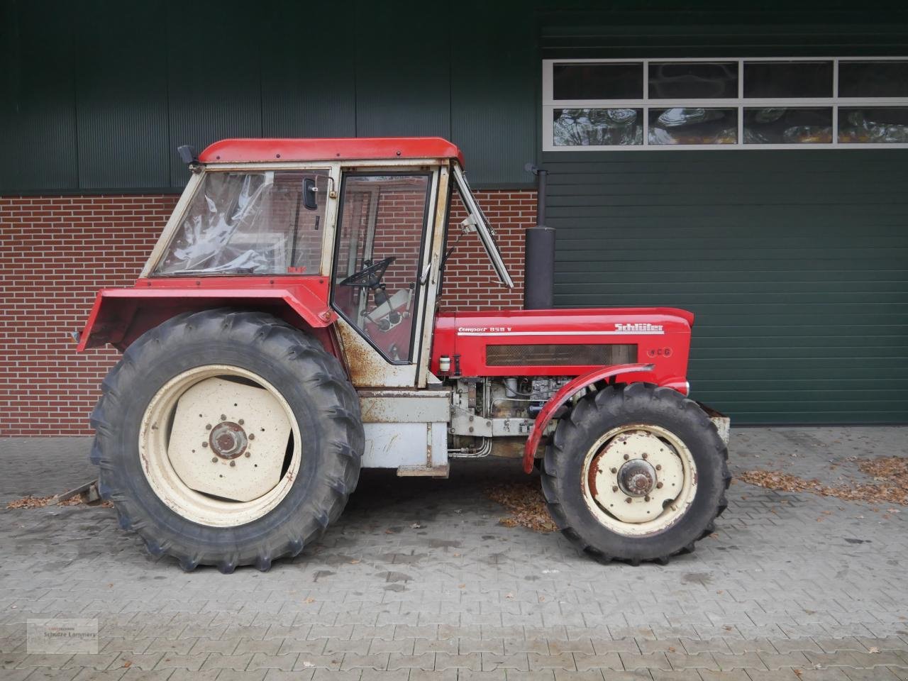 Traktor типа Schlüter Compact 850 V, Gebrauchtmaschine в Borken (Фотография 8)