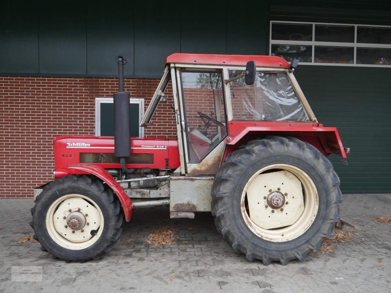 Traktor типа Schlüter Compact 850 V, Gebrauchtmaschine в Borken (Фотография 9)