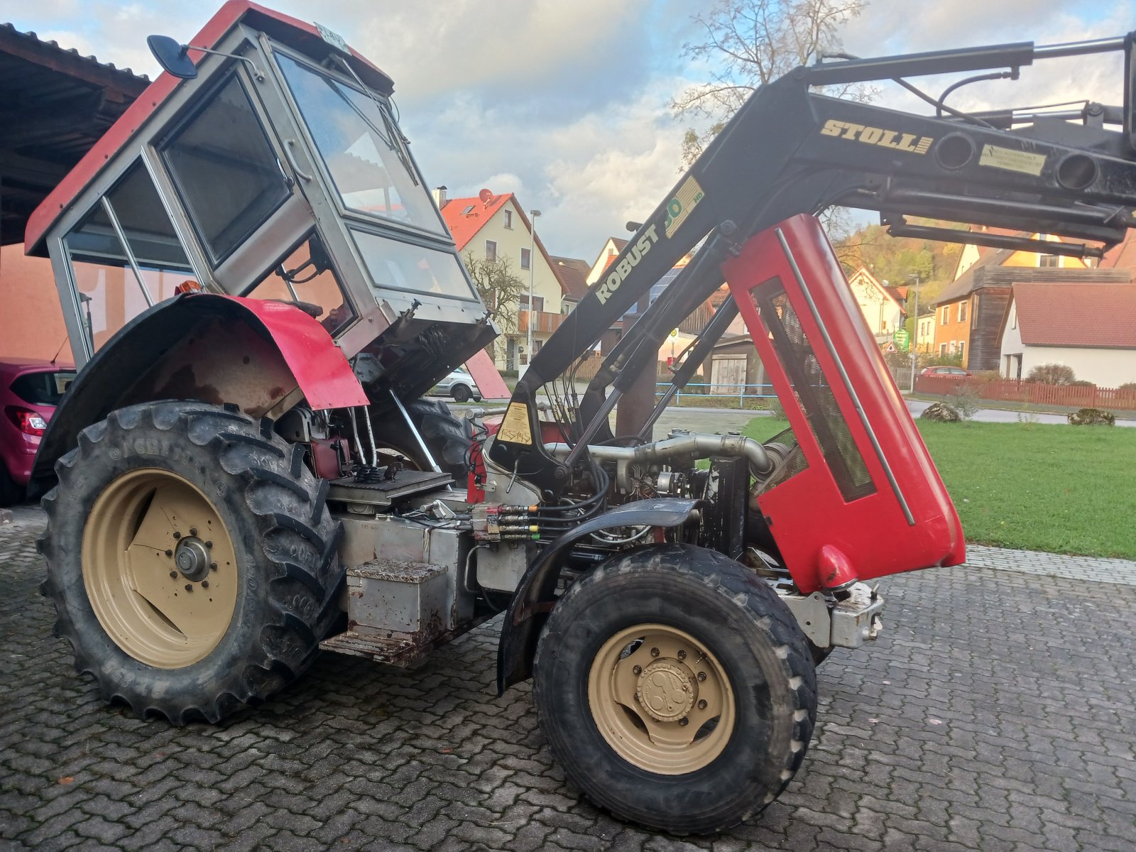 Traktor des Typs Schlüter Compact 850, Gebrauchtmaschine in Altdorf  (Bild 8)