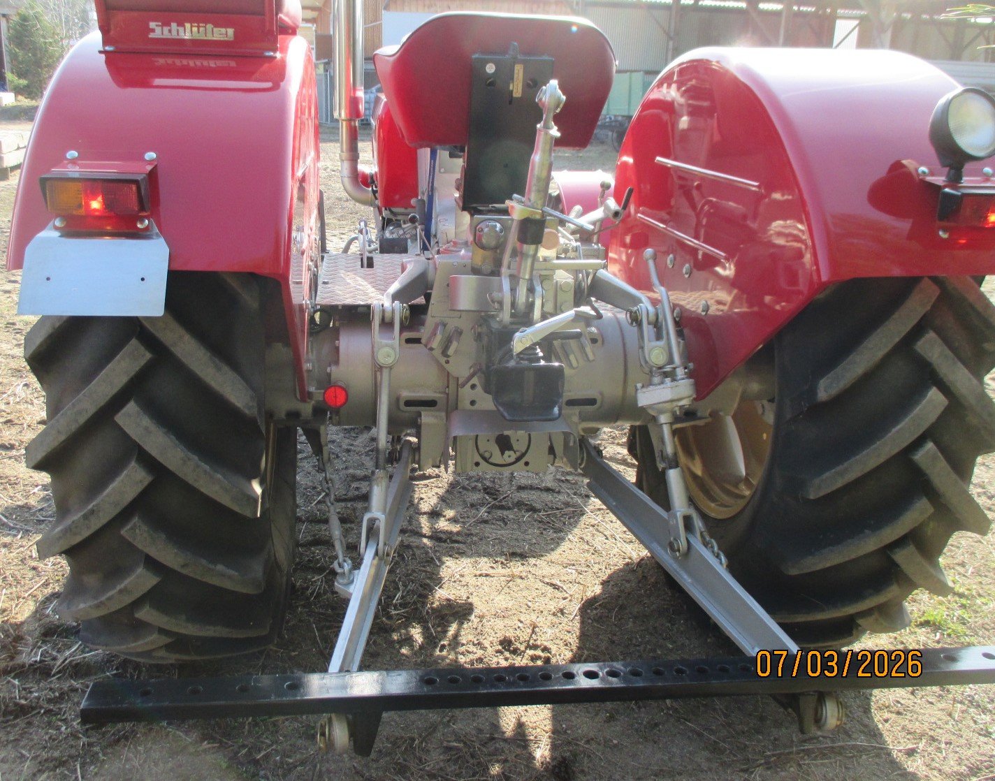 Traktor типа Schlüter Super 650 V, Gebrauchtmaschine в Eisenhüttenstadt (Фотография 2)