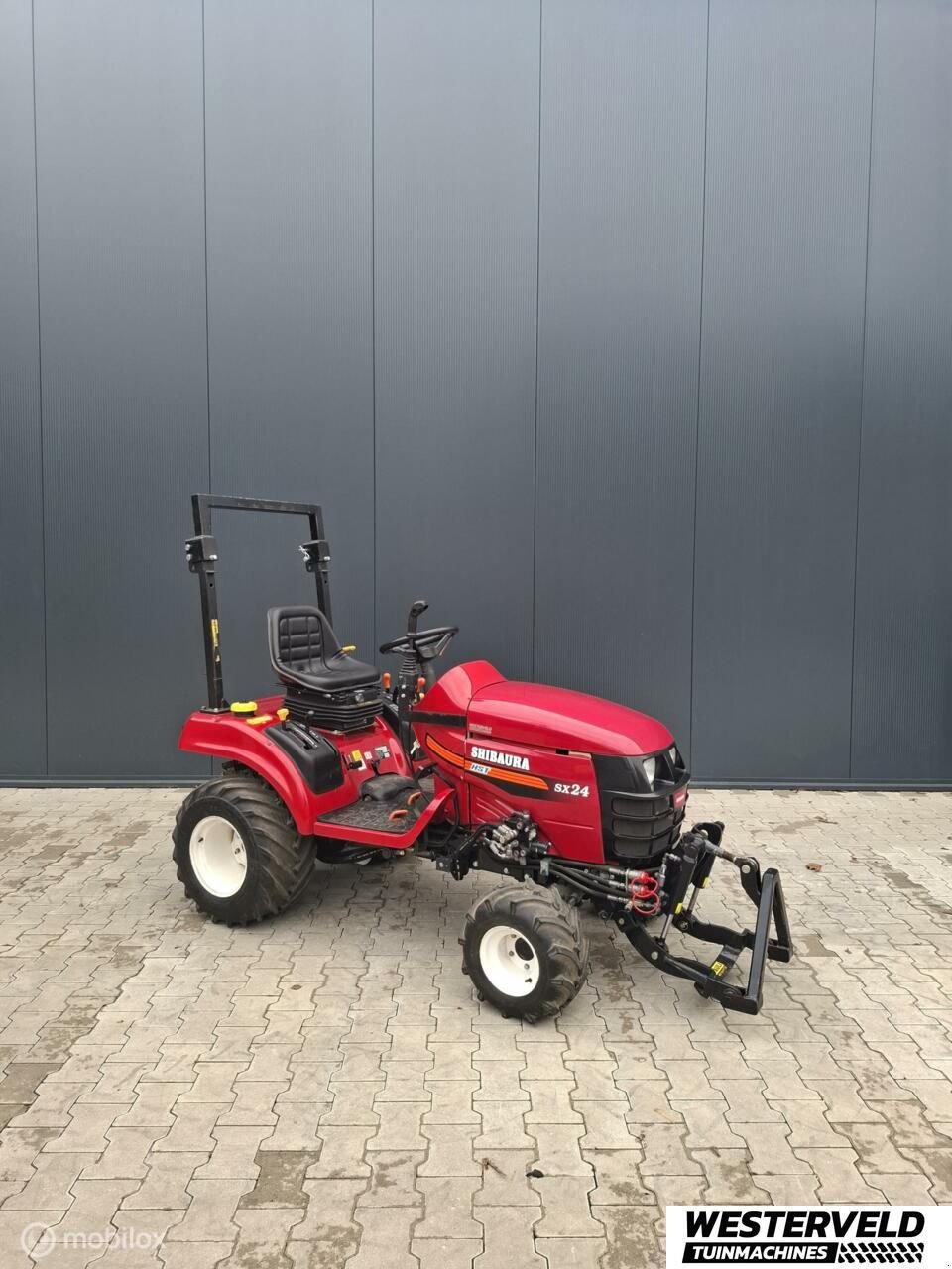 Traktor tipa Shibaura SX24 mini tractor 24 pk hydrostaat fronthef pauli, Gebrauchtmaschine u Aalten (Slika 2)
