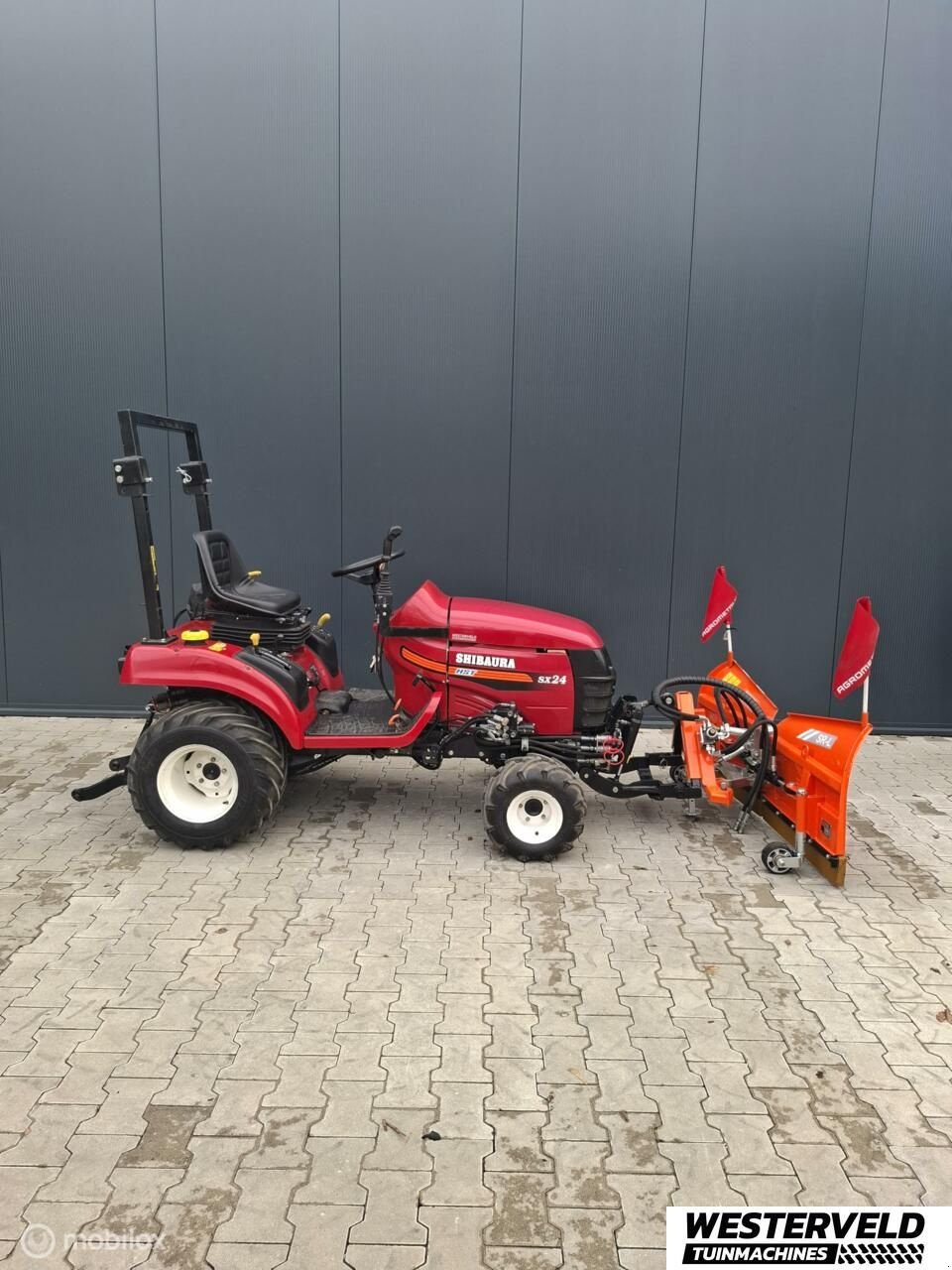 Traktor des Typs Shibaura SX24, Gebrauchtmaschine in Aalten (Bild 3)