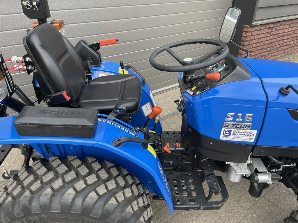 Traktor des Typs Solis 16 minitractor NIEUW 5 jaar GARANTIE (optie garden pro banden), Neumaschine in Neer (Bild 7)