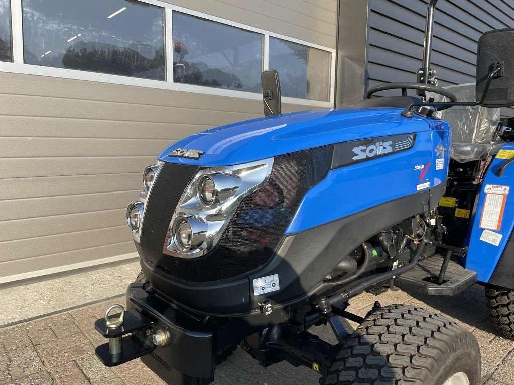 Traktor des Typs Solis 20 4WD (18.5 PK mitsubishi) minitractor NIEUW gazonbanden, Neumaschine in Neer (Bild 5)