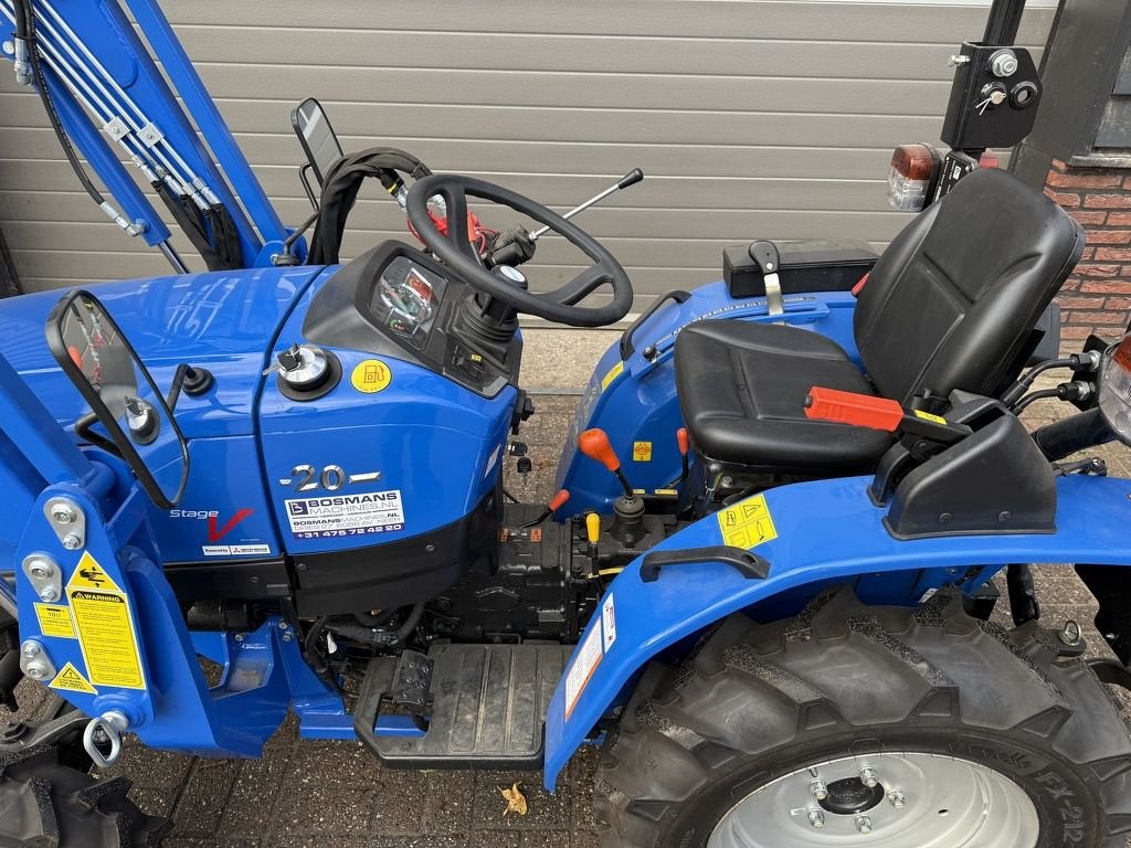 Traktor a típus Solis 20 4WD minitractor agribanden met frontlader / voorlader, Neumaschine ekkor: Neer (Kép 9)