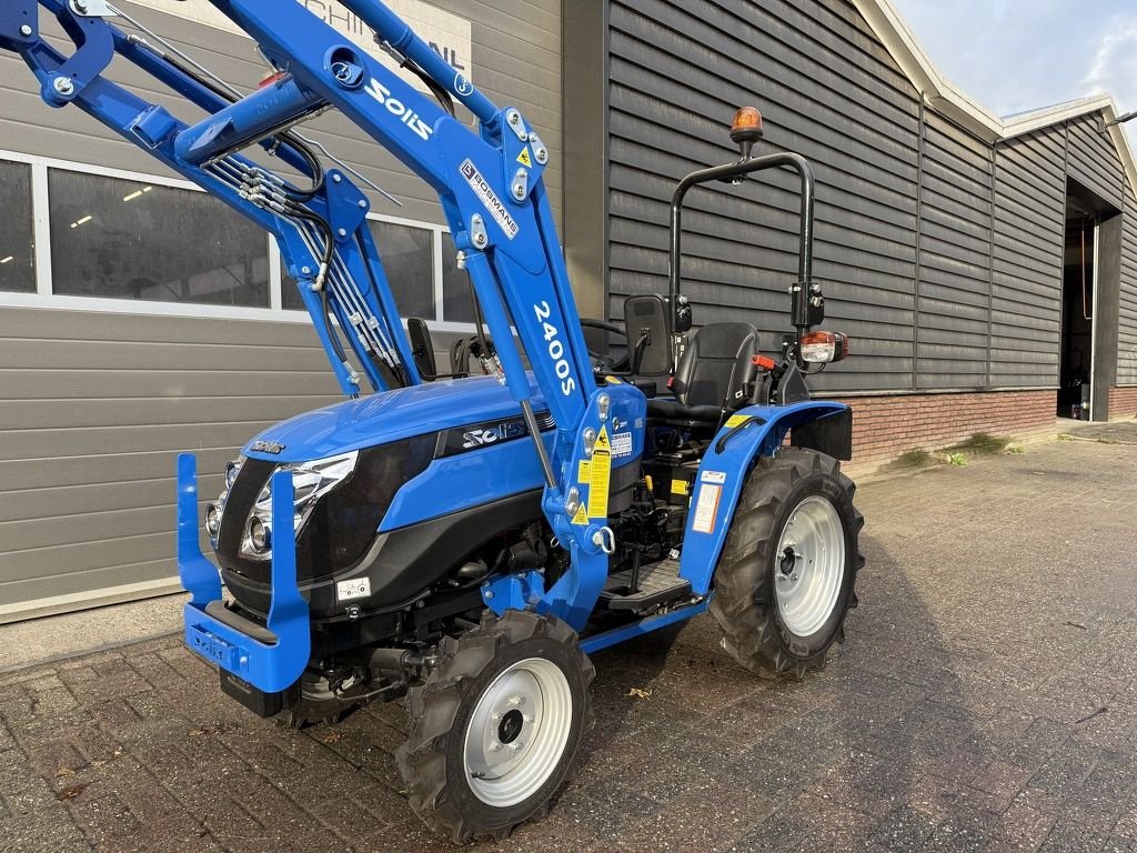 Traktor a típus Solis 20 4WD minitractor agribanden met frontlader / voorlader, Neumaschine ekkor: Neer (Kép 5)