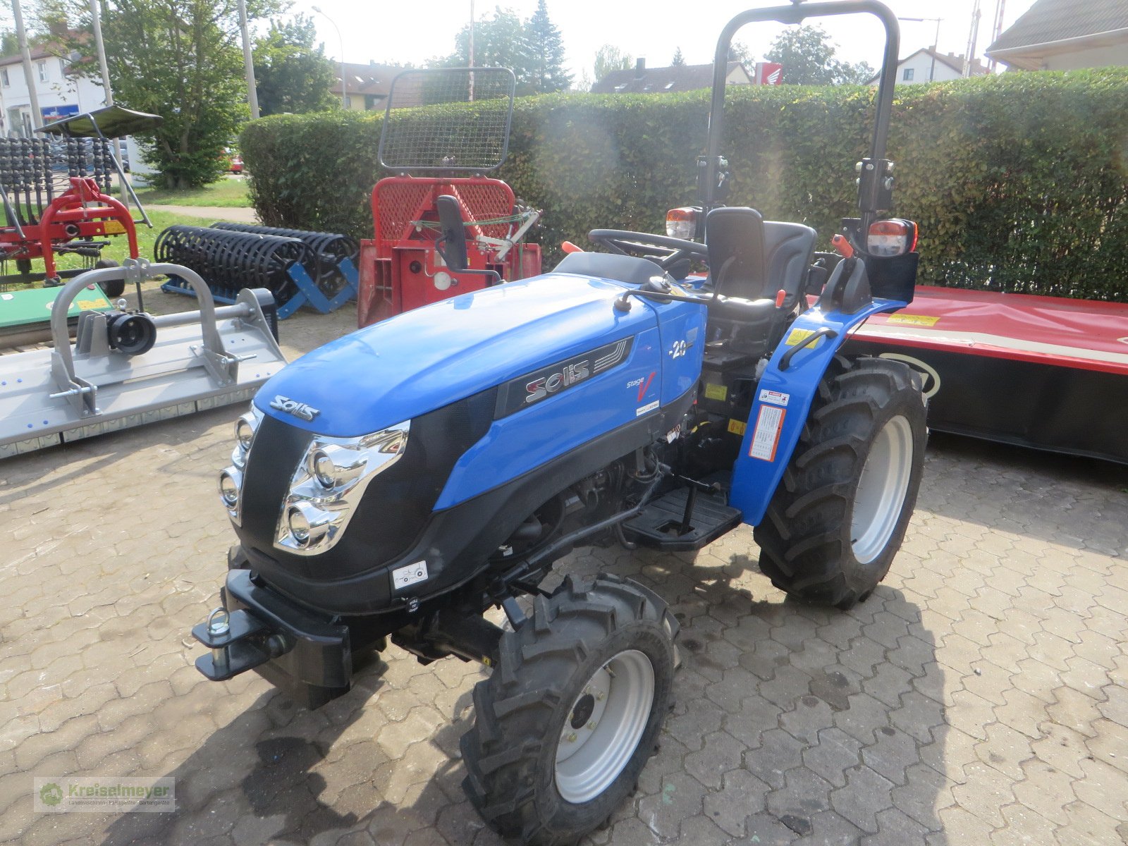 Traktor des Typs Solis 20 + breite Radialbereifung + Straßenzulassung *AKTION* Kleintraktor, Neumaschine in Feuchtwangen (Bild 2)