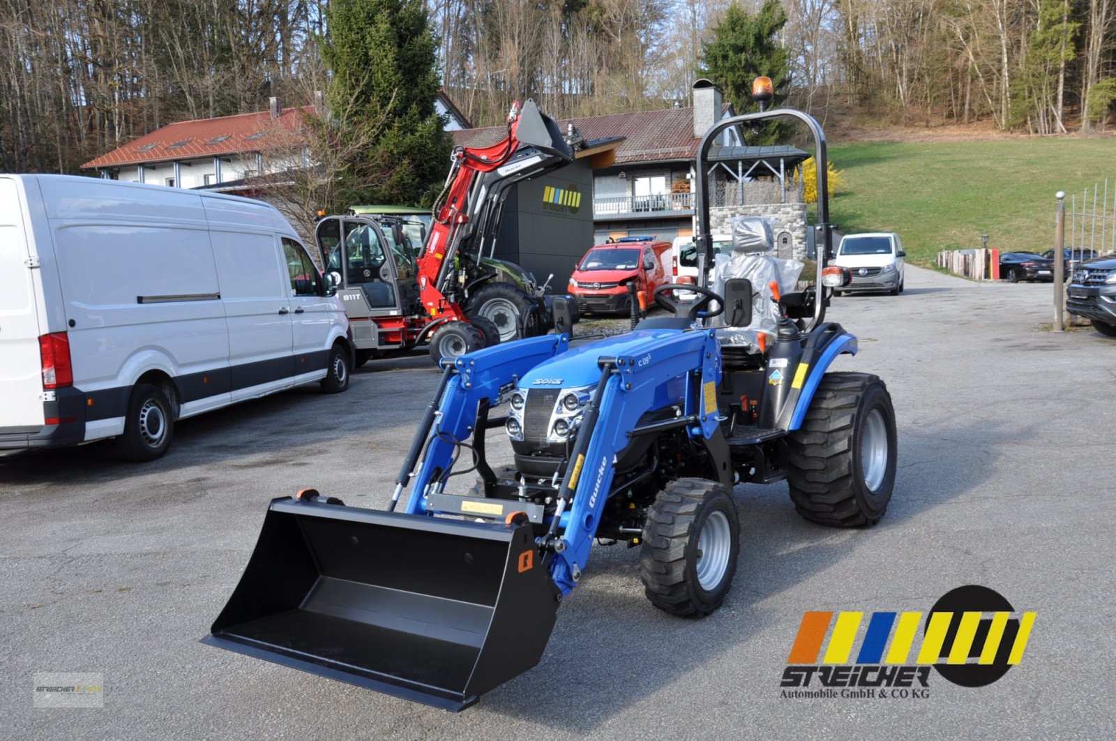 Traktor typu Solis 26/9+9, Neumaschine v Lalling (Obrázek 1)