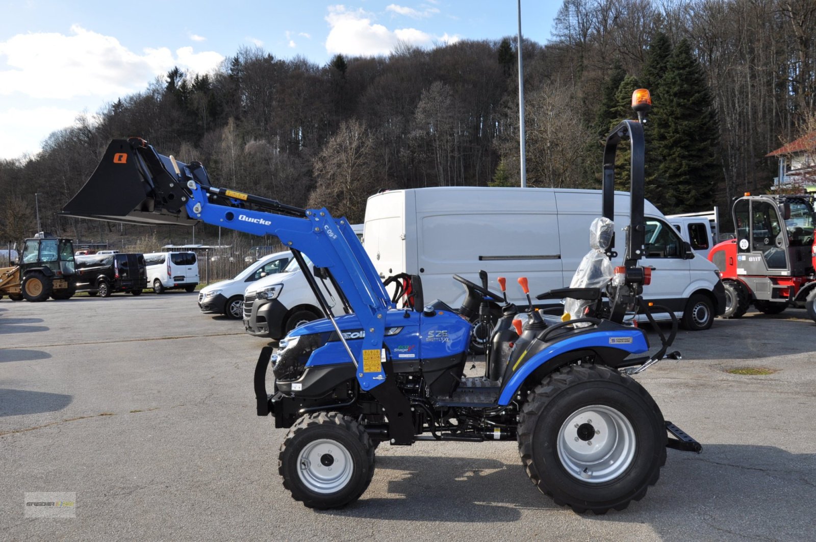 Traktor typu Solis 26/9+9, Neumaschine v Lalling (Obrázek 4)