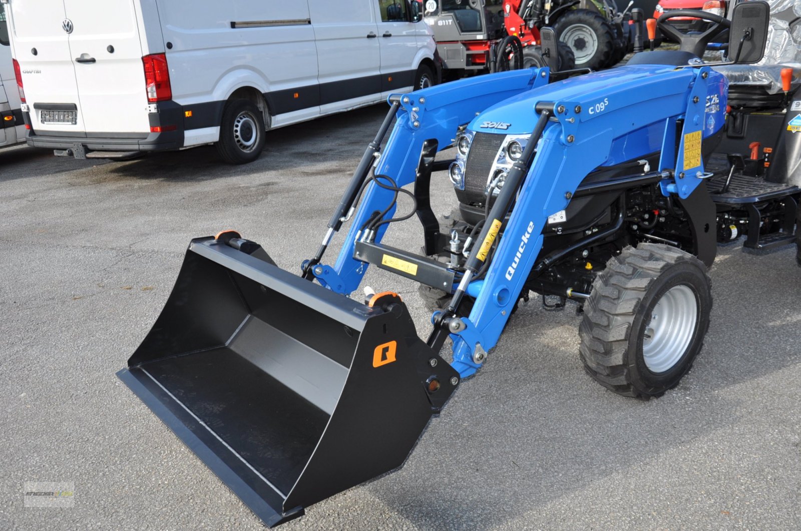 Traktor typu Solis 26/9+9, Neumaschine v Lalling (Obrázek 20)