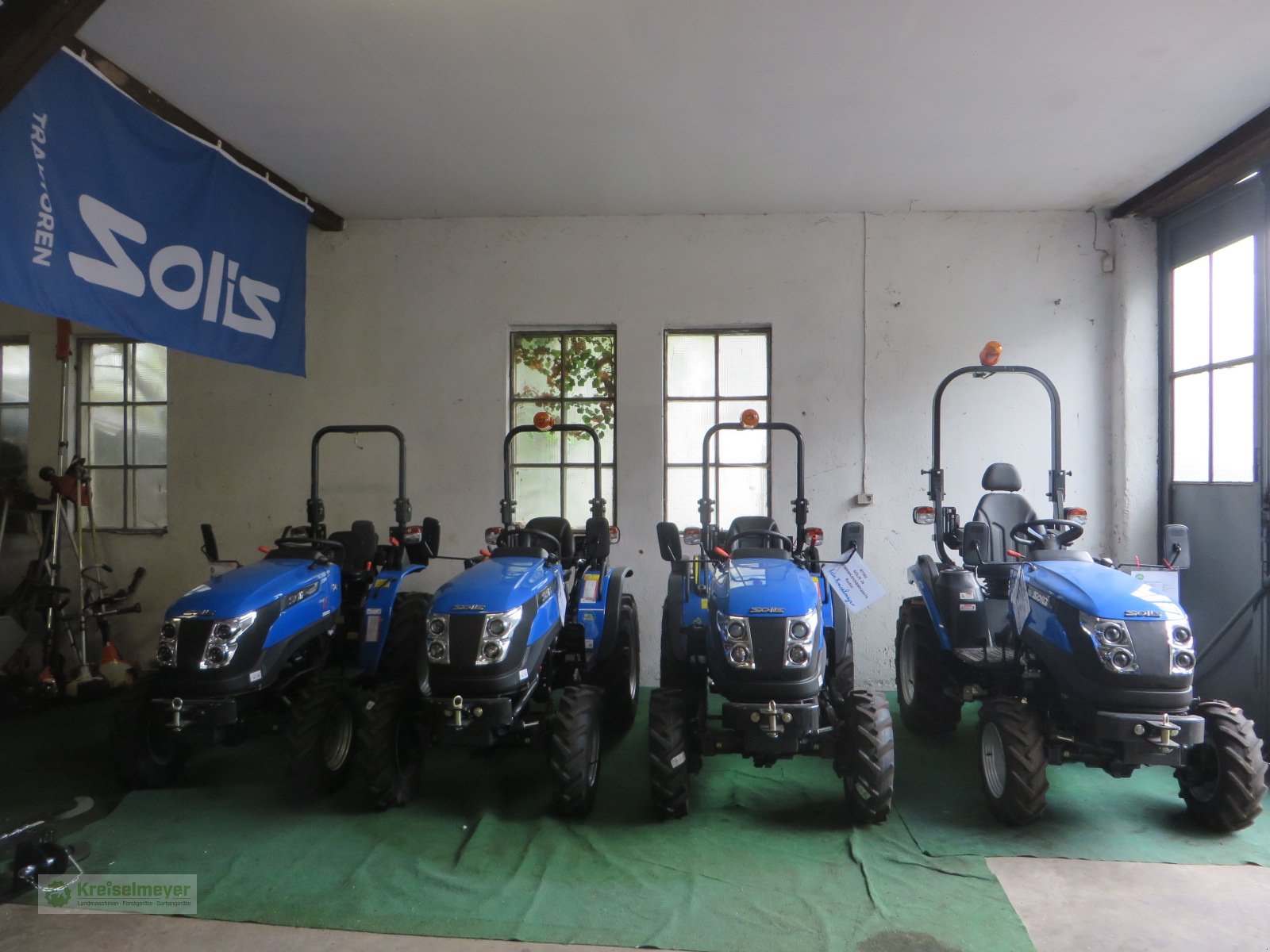 Traktor des Typs Solis 26 + breite Radialreifen + Straßenzulassung NEU 3 JAHRE GARANTIE, Neumaschine in Feuchtwangen (Bild 9)